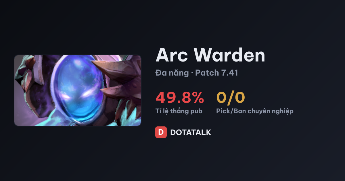 Thẻ chỉ số Arc Warden