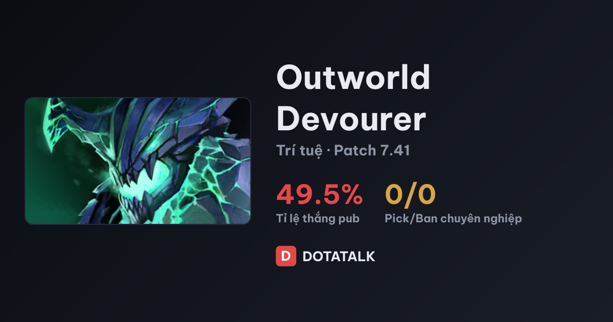 Thẻ chỉ số Outworld Devourer